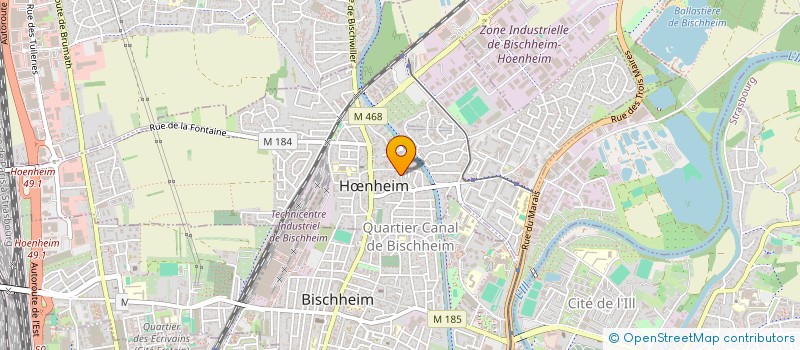 localisation de l'entreprise MADAME ANNA LUKASIK  HNHEIM