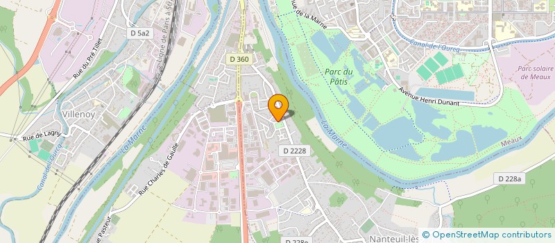localisation de l'entreprise MADAME ANNA LUONG à NANTEUIL-LES-MEAUX