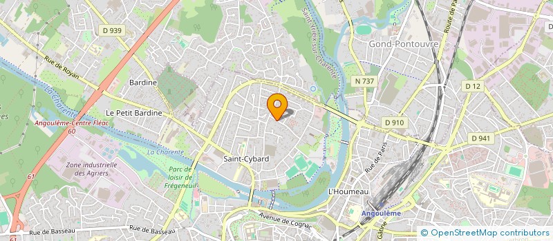 localisation de l'entreprise MADAME ANNA MAIRE à ANGOULEME