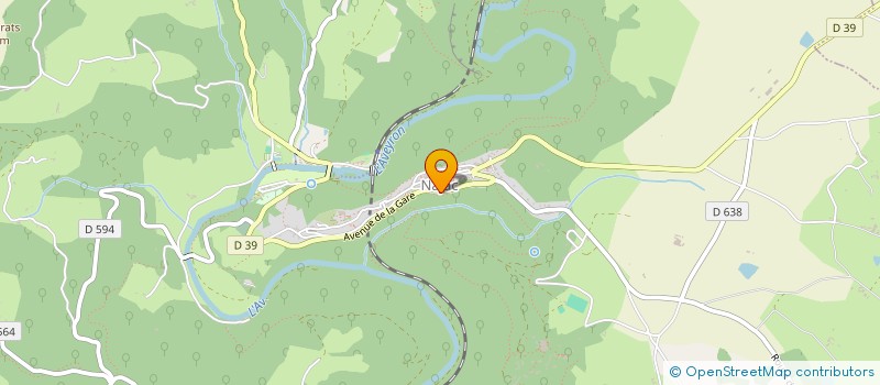 localisation de l'entreprise MADAME ANNA MALZAC  NAJAC