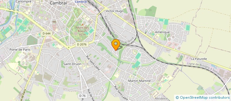 localisation de l'entreprise MADAME ANNA MANUKYAN  CAMBRAI