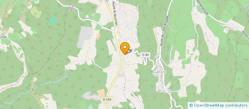 localisation de l'entreprise MADAME ANNA MARCELLINO  GASSIN