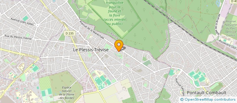localisation de l'entreprise MADAME ANNA-MARIA ARAUJO à LE PLESSIS-TREVISE