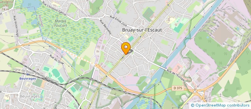 localisation de l'entreprise MADAME ANNA-MARIA FIORI  BRUAY-SUR-L'ESCAUT