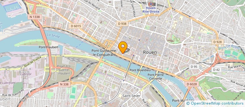 localisation de l'entreprise MADAME ANNA MARIA MARINO  ROUEN