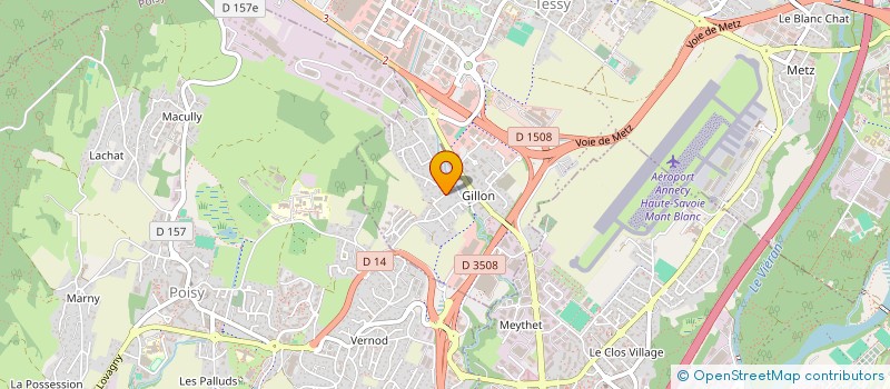 localisation de l'entreprise MADAME ANNA MARIA MISSIANO  EPAGNY METZ-TESSY