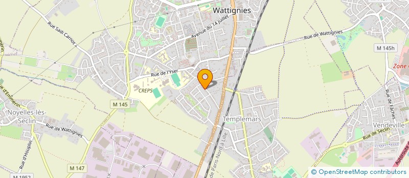 localisation de l'entreprise MADAME ANNA MARIA WYRWA à WATTIGNIES