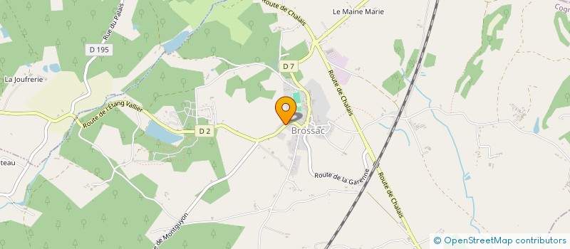 localisation de l'entreprise MADAME ANNA-MARIE CABITZA à BROSSAC