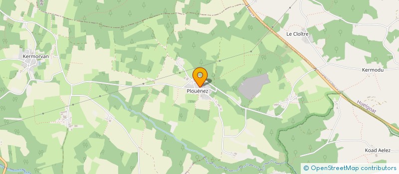 localisation de l'entreprise MADAME ANNA-MARIE CADOUDAL  BRENNILIS