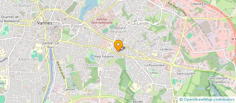 localisation de l'entreprise MADAME ANNA MARTIN  SENE