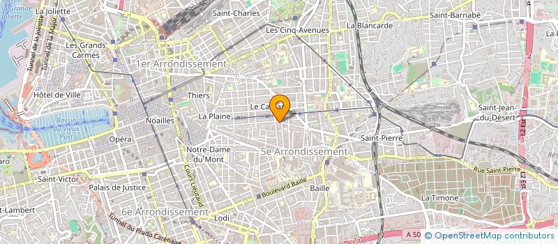 localisation de l'entreprise MADAME ANNA MARTINEZ à MARSEILLE