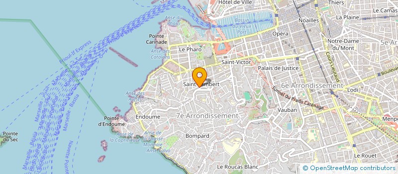 localisation de l'entreprise MADAME ANNA MATTENBERGER à MARSEILLE
