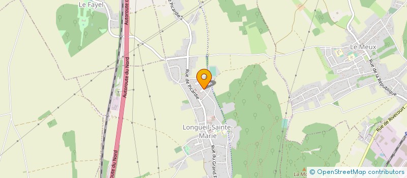 localisation de l'entreprise MADAME ANNA MAZZARA  LONGUEIL-SAINTE-MARIE