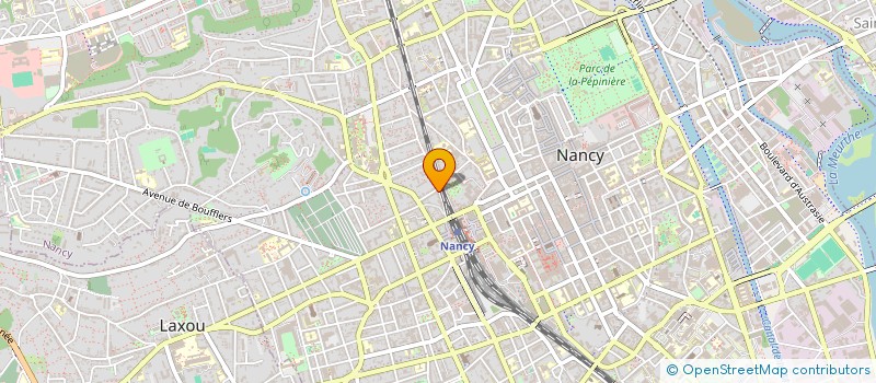 localisation de l'entreprise MADAME ANNA MEBARKI  NANCY