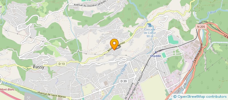 localisation de l'entreprise MADAME ANNA MESQUITA DUCOMMUN  PASSY