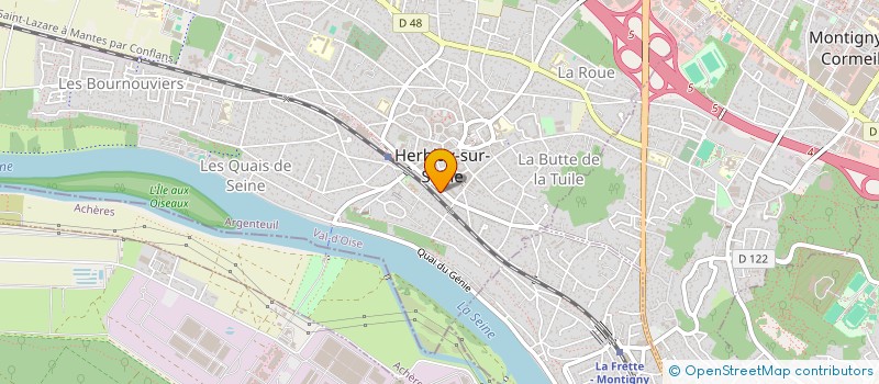 localisation de l'entreprise MADAME ANNA MESTYAN  HERBLAY-SUR-SEINE