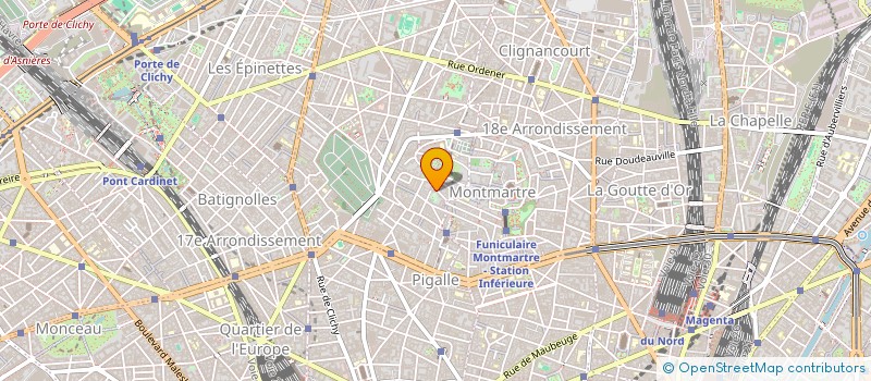 localisation de l'entreprise MADAME ANNA MEVEL  PARIS