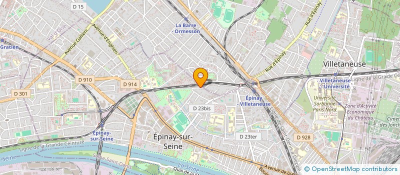 localisation de l'entreprise MADAME ANNA MEYER à EPINAY-SUR-SEINE