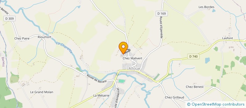 localisation de l'entreprise MADAME ANNA MICHELS à AMBERNAC