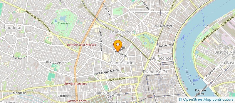 localisation de l'entreprise MADAME ANNA MIGATCHEVA  BORDEAUX