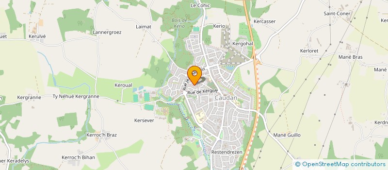 localisation de l'entreprise MADAME ANNA MINICHINO à CAUDAN