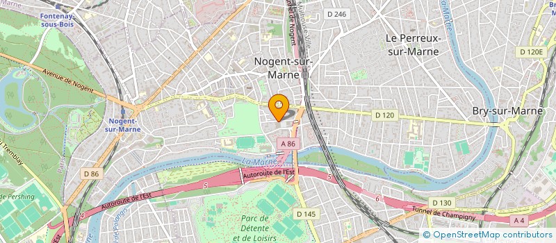 localisation de l'entreprise MADAME ANNA MOSKAL à NOGENT-SUR-MARNE