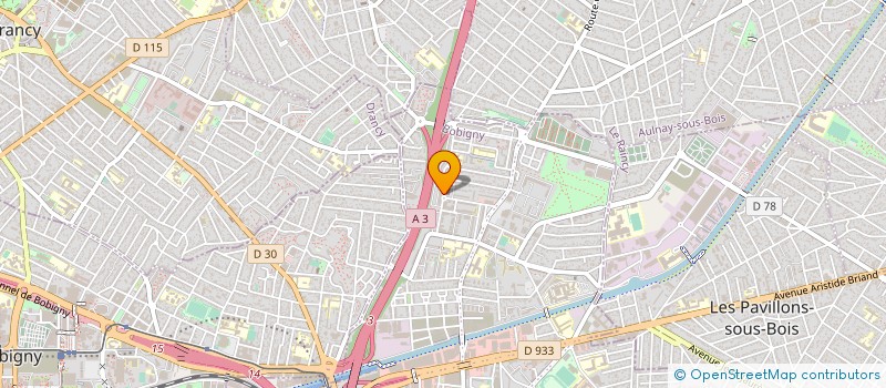 localisation de l'entreprise MADAME ANNA N'GUYEN  BONDY