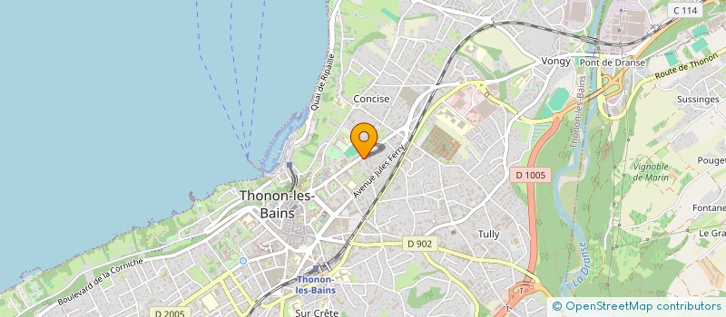 localisation de l'entreprise MADAME ANNA NEYKOVA à THONON-LES-BAINS