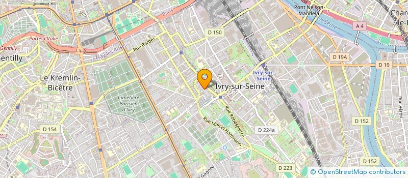 localisation de l'entreprise MADAME ANNA NIE à IVRY-SUR-SEINE