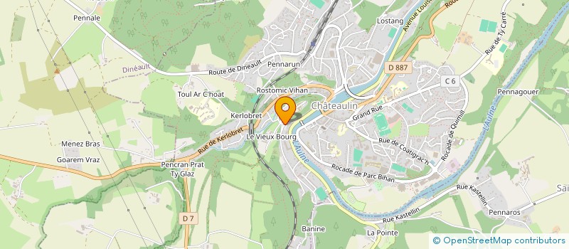 localisation de l'entreprise MADAME ANNA NIHOUARN à CHATEAULIN