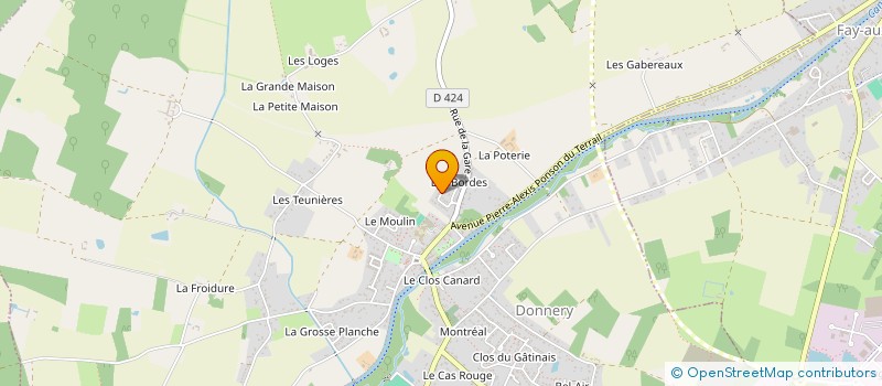 localisation de l'entreprise MADAME ANNA NOSOVA à DONNERY