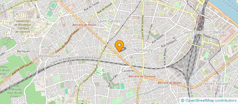 localisation de l'entreprise MADAME ANNA NOUVEL  BORDEAUX