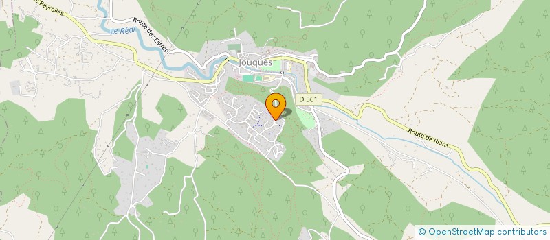 localisation de l'entreprise MADAME ANNA NOVITCHENKO  JOUQUES