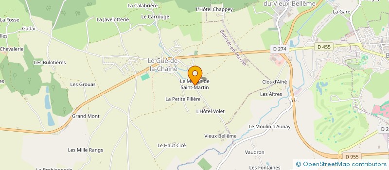 localisation de l'entreprise MADAME ANNA OLIVA à BELLEME