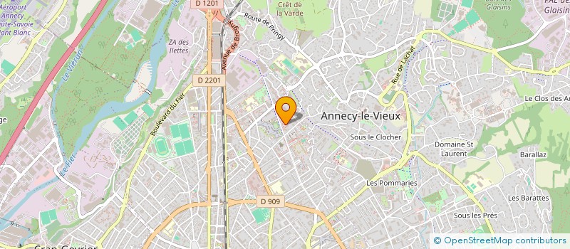 localisation de l'entreprise MADAME ANNA OTTAS à ANNECY