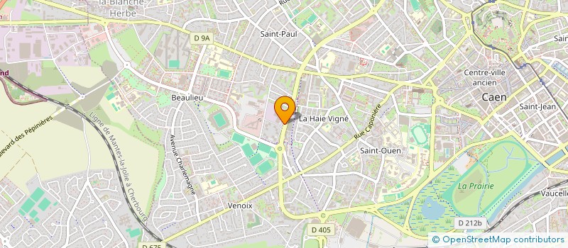 localisation de l'entreprise MADAME ANNA OZOUF à CAEN