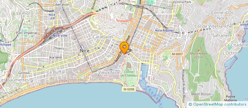 localisation de l'entreprise MADAME ANNA PANTELEIENKO  NICE