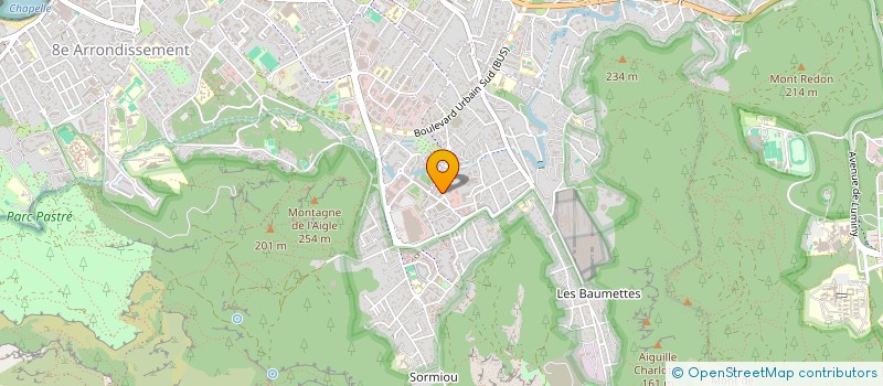 localisation de l'entreprise MADAME ANNA PASCALE ROSSO  MARSEILLE