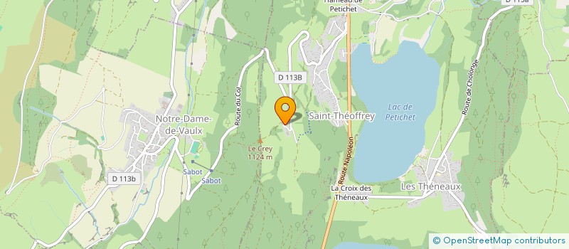 localisation de l'entreprise MADAME ANNA PATTI  SAINT-THEOFFREY