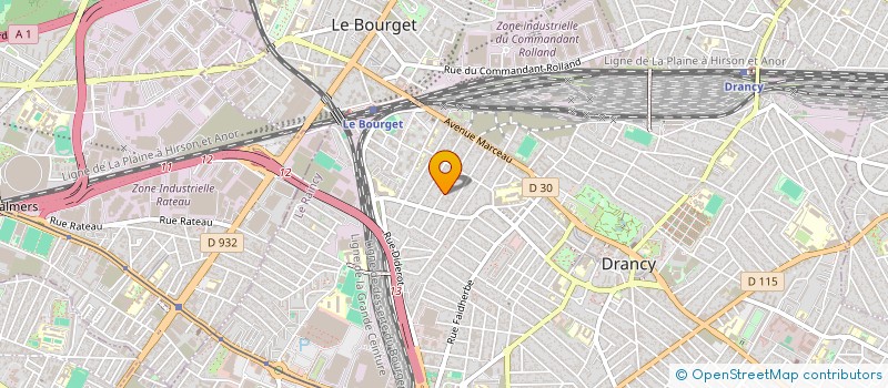 localisation de l'entreprise MADAME ANNA PAVLOVA à DRANCY