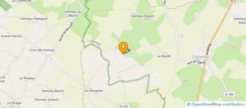 localisation de l'entreprise MADAME ANNA PERJAN  COLOMBY