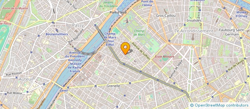 localisation de l'entreprise MADAME ANNA PERONNE  PARIS