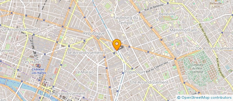 localisation de l'entreprise MADAME ANNA PETITCOLLOT  PARIS