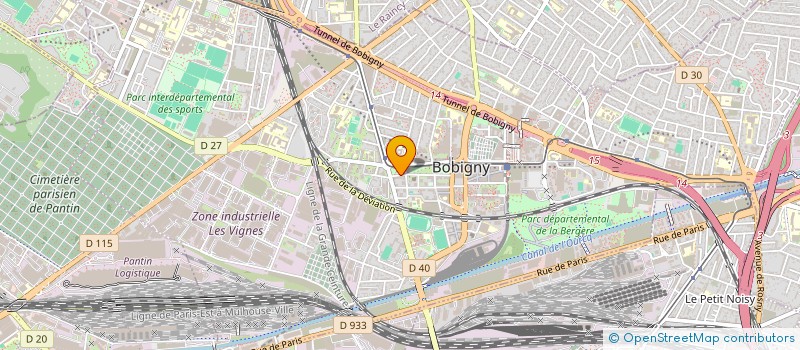 localisation de l'entreprise MADAME ANNA PETRYSZYN à BOBIGNY
