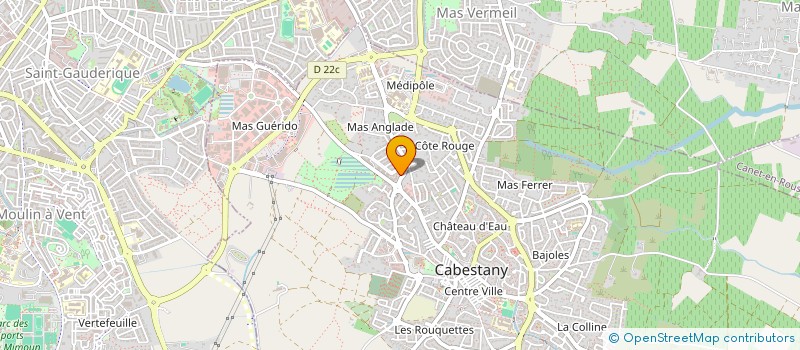 localisation de l'entreprise MADAME ANNA PEY  CABESTANY