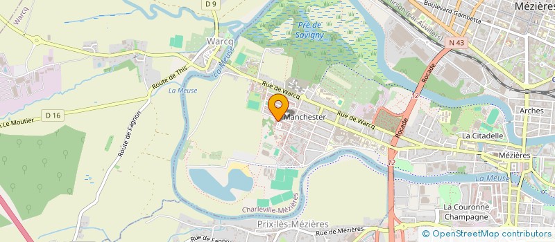 localisation de l'entreprise MADAME ANNA PIERSON  CHARLEVILLE-MEZIERES