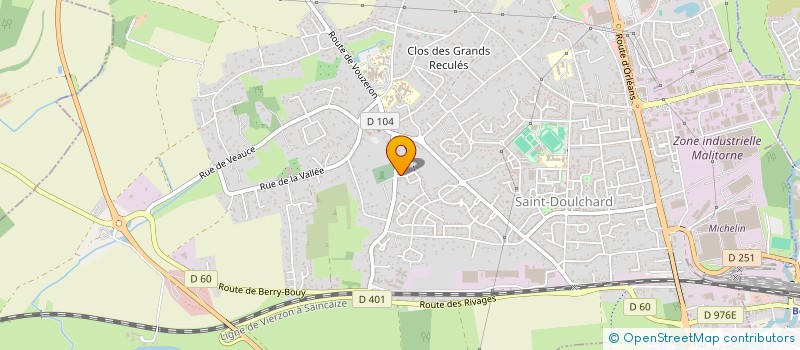 localisation de l'entreprise MADAME ANNA PIMENTA  SAINT-DOULCHARD