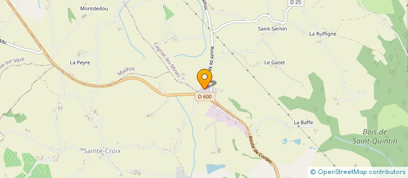 localisation de l'entreprise MADAME ANNA POGOSSIAN  CAGNAC-LES-MINES