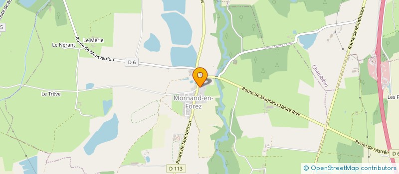 localisation de l'entreprise MADAME ANNA PONTONNIER  BEAUZAC