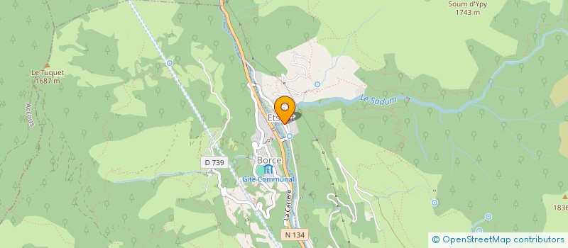 localisation de l'entreprise MADAME ANNA POUDENS  ETSAUT